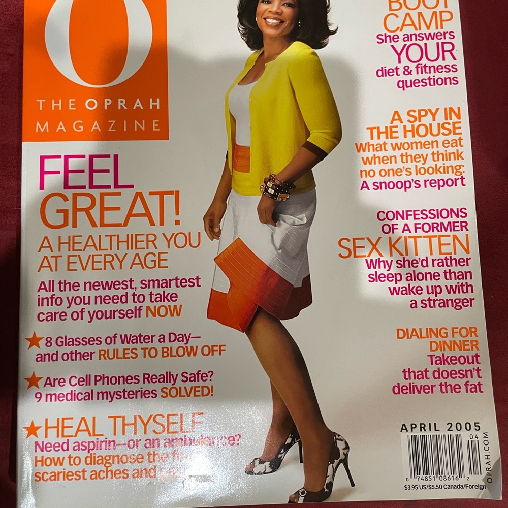 Oprah Magazine April 2005 Issue